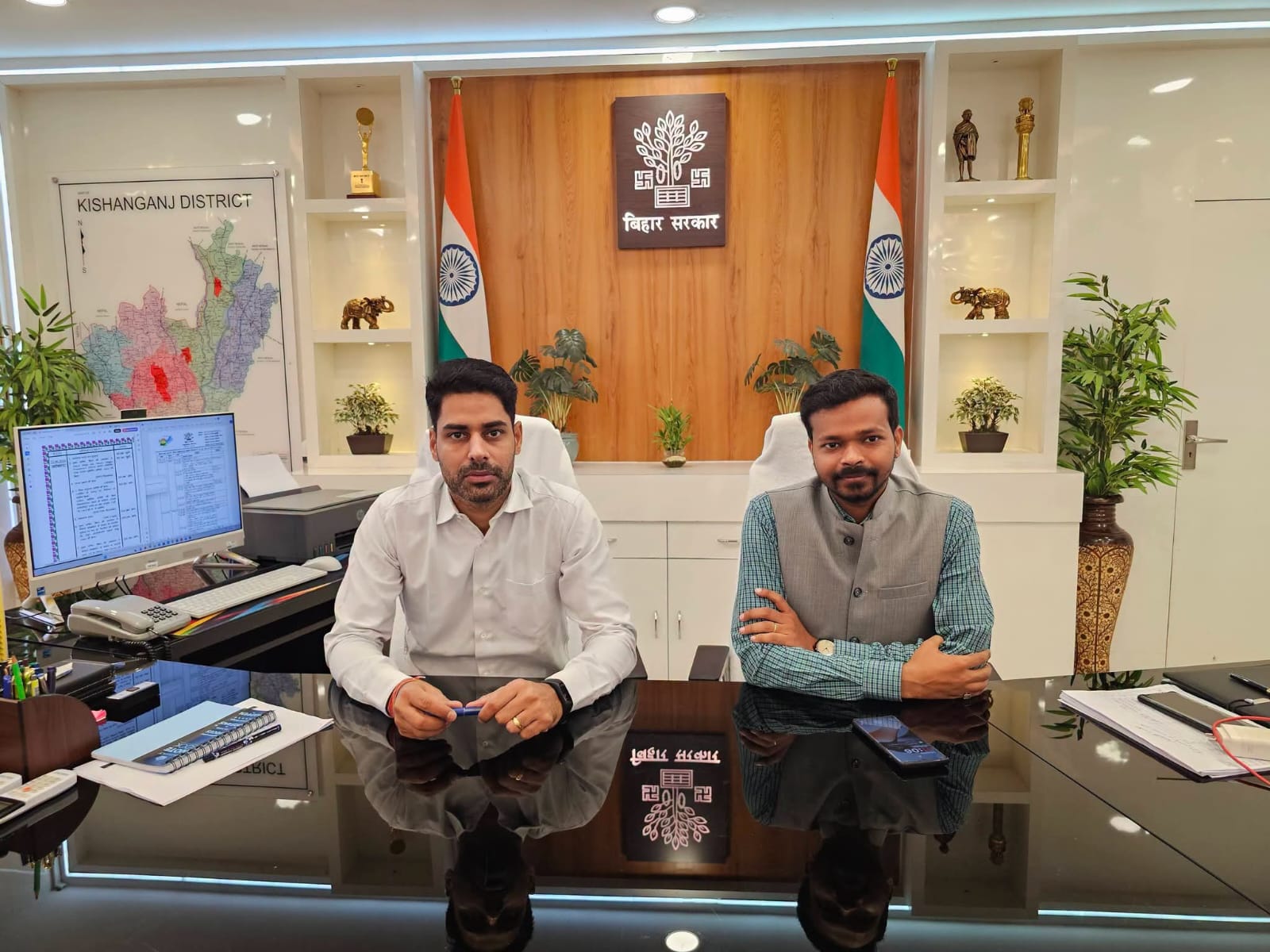 किशनगंज को मिला नया जिलाधिकारी, नवीन कुमार ने संभाली कमान