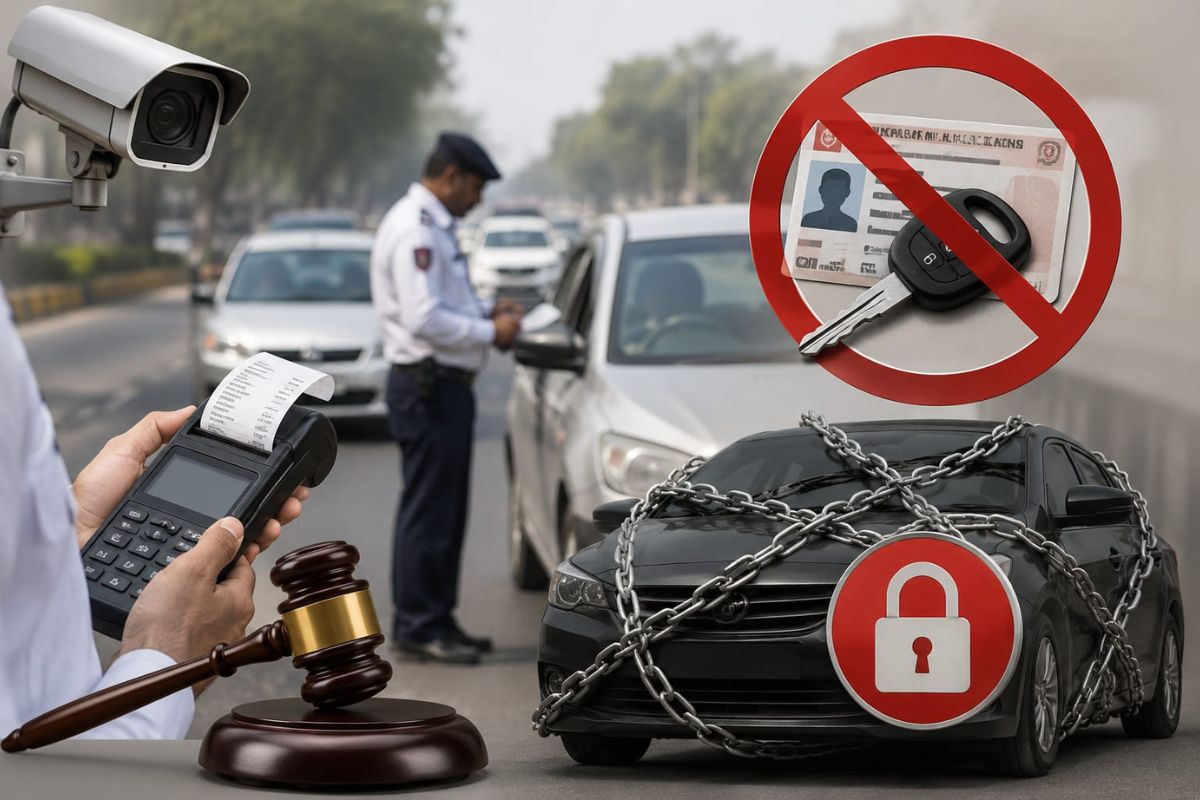 ई-चालान नहीं भरा तो होगी बड़ी कार्रवाई, गाड़ी होगी ब्लैकलिस्ट, ड्राइविंग लाइसेंस भी हो सकता है रद्द