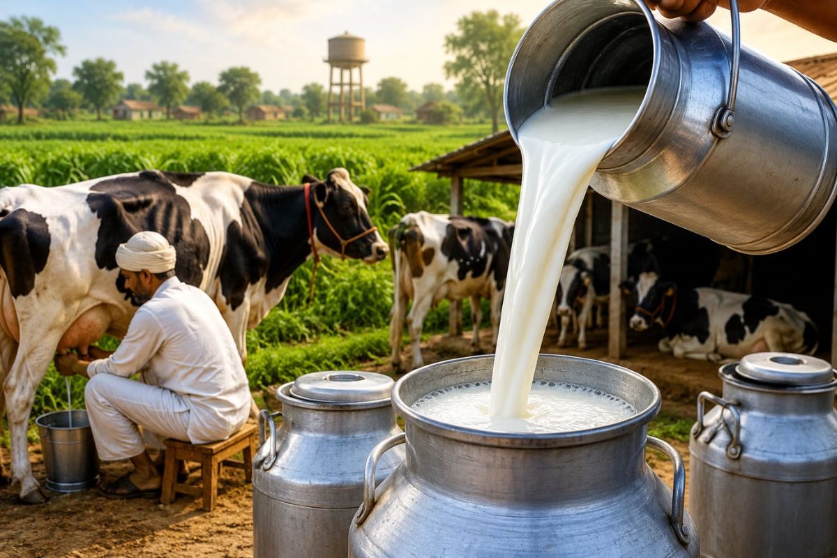 बिहार में मिल्क प्रोडक्शन ने बनाया नया रिकॉर्ड, रोज इतने लाख लीटर हो रहा दूध का उत्पादन