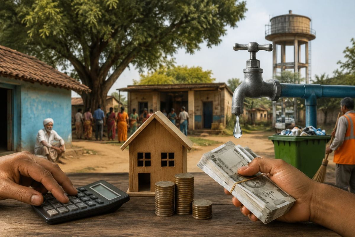 बिहार के गांवों में नया टैक्स सिस्टम, घर, दुकान, पानी और सफाई पर देना पड़ सकता है शुल्क