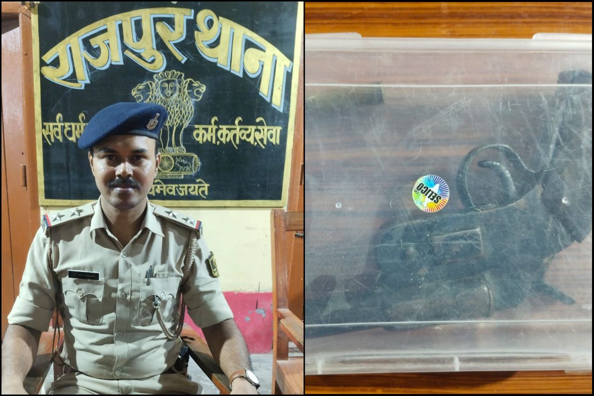 बक्सर के राजपुर में बंद गुमटी से देसी कट्टा और दो जिंदा कारतूस बरामद, पुलिस जांच में जुटी