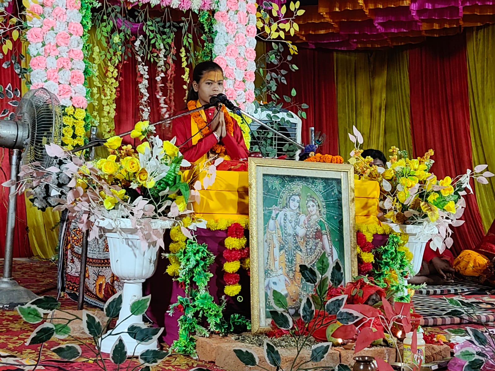 कोयला गांव में श्रीमद्भागवत कथा ज्ञान यज्ञ प्रारंभ