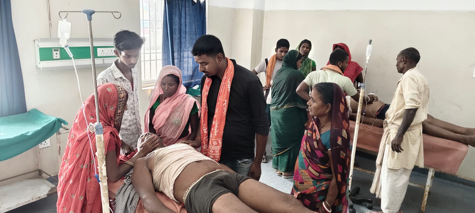 जमीन मापी के क्रम में दो पक्षों में हिंसक झड़प, एक पक्ष के दो लोग जख्मी