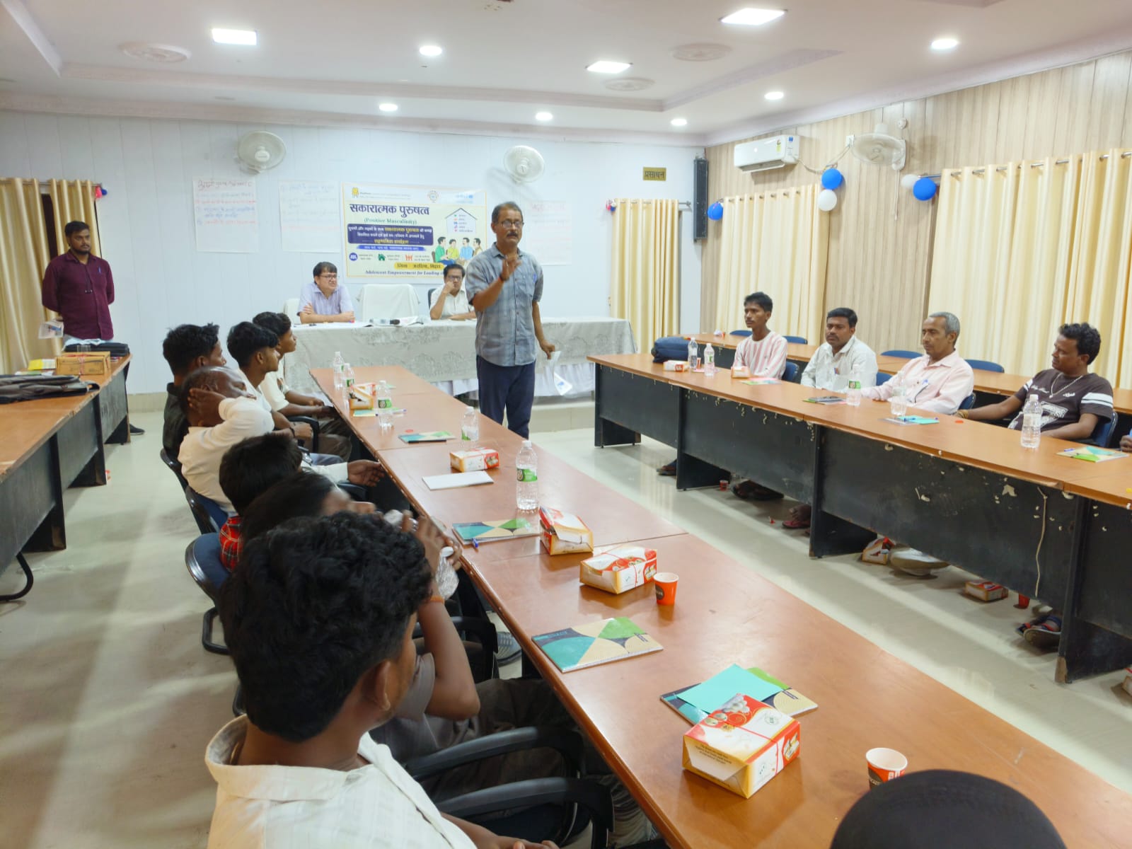 सकारात्मक पुरुषत्व व लैंगिक समानता पर एक दिवसीय कार्यशाला आयोजित