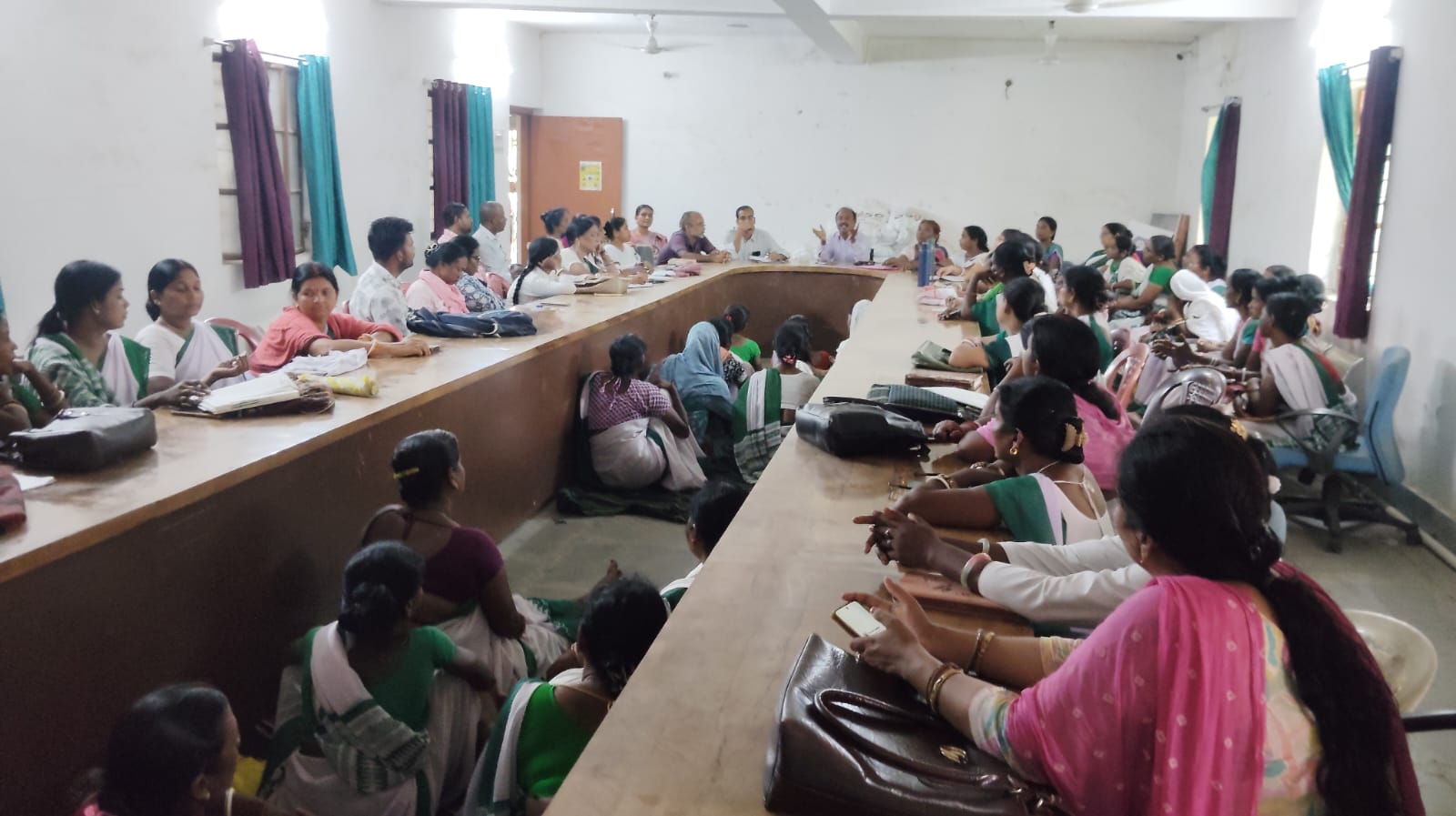 पल्स पोलियो अभियान की सफलता को लेकर स्वास्थ्यकर्मियों को दिया गया प्रशिक्षण