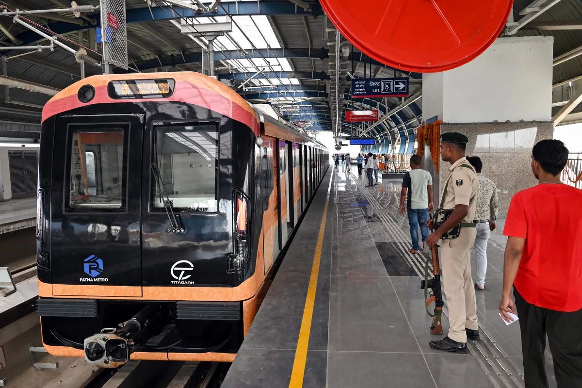मलाहीपकड़ी तक चलने वाली मेट्रो पहली बार पटना शहर में आएगी, ₹30 होगा किराया, 12 घंटे में लगेंगे 24 फेरे