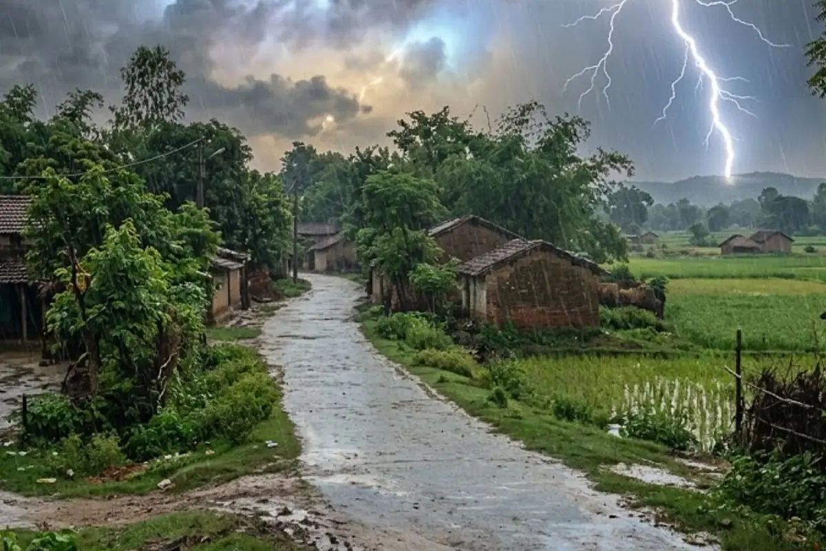 बिहार के इन 24 जिलों में आज गरज-चमक के साथ तेज बारिश का अलर्ट, 50 KMPH की रफ्तार से चलेगी हवा