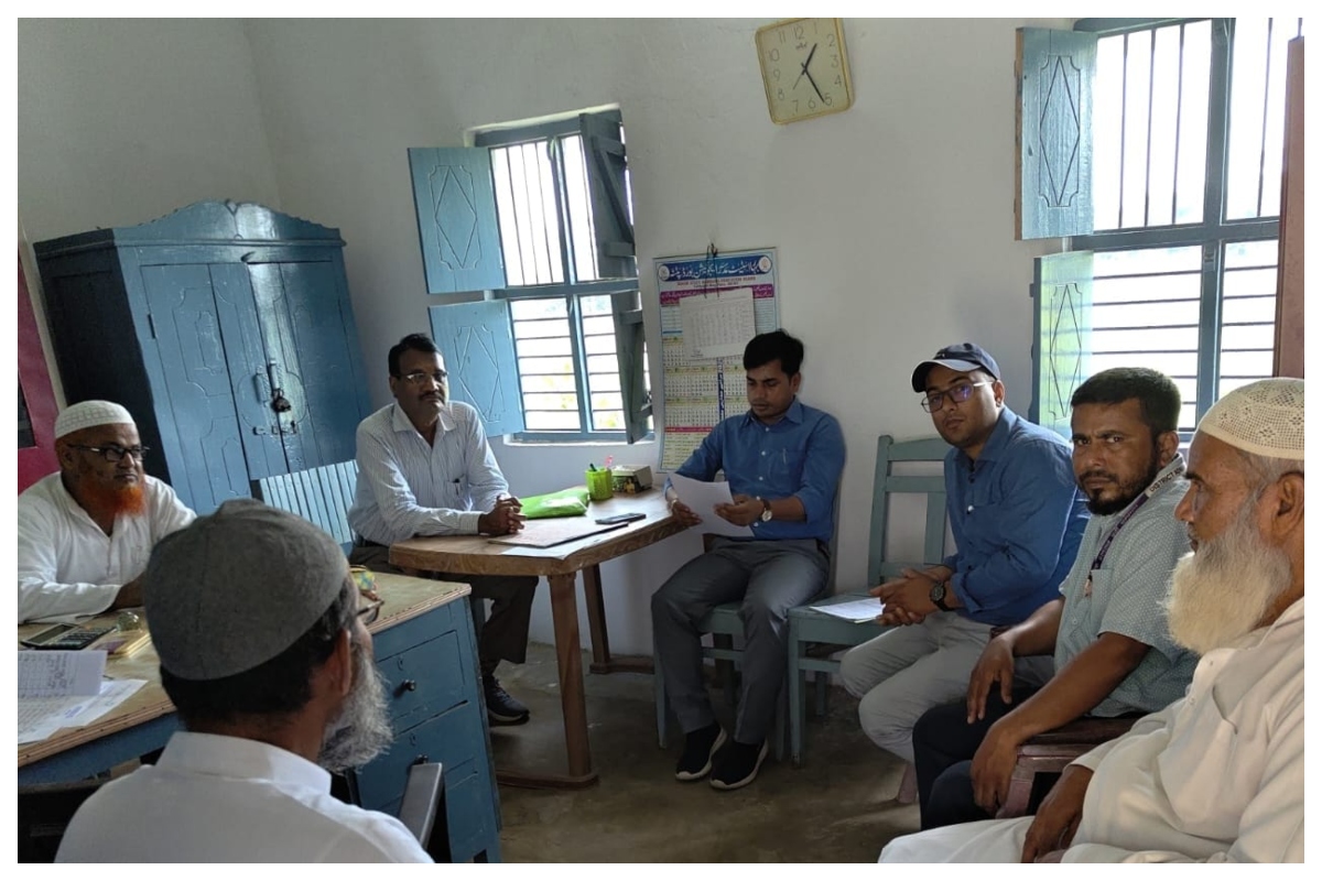 Motihari: बंजरिया में मदरसा इस्लामिया मकासिदुल उलूम का प्रशासनिक निरीक्षण, अधिकारियों ने दिए निर्देश