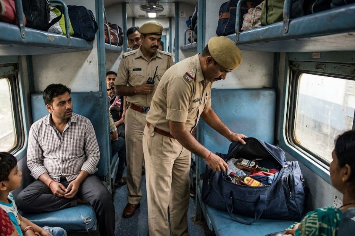 बोकारो स्टेशन पर RPF का एक्शन, बिहार पहुंचने से पहले पकड़ी गई 23 विदेशी शराब की बोतल