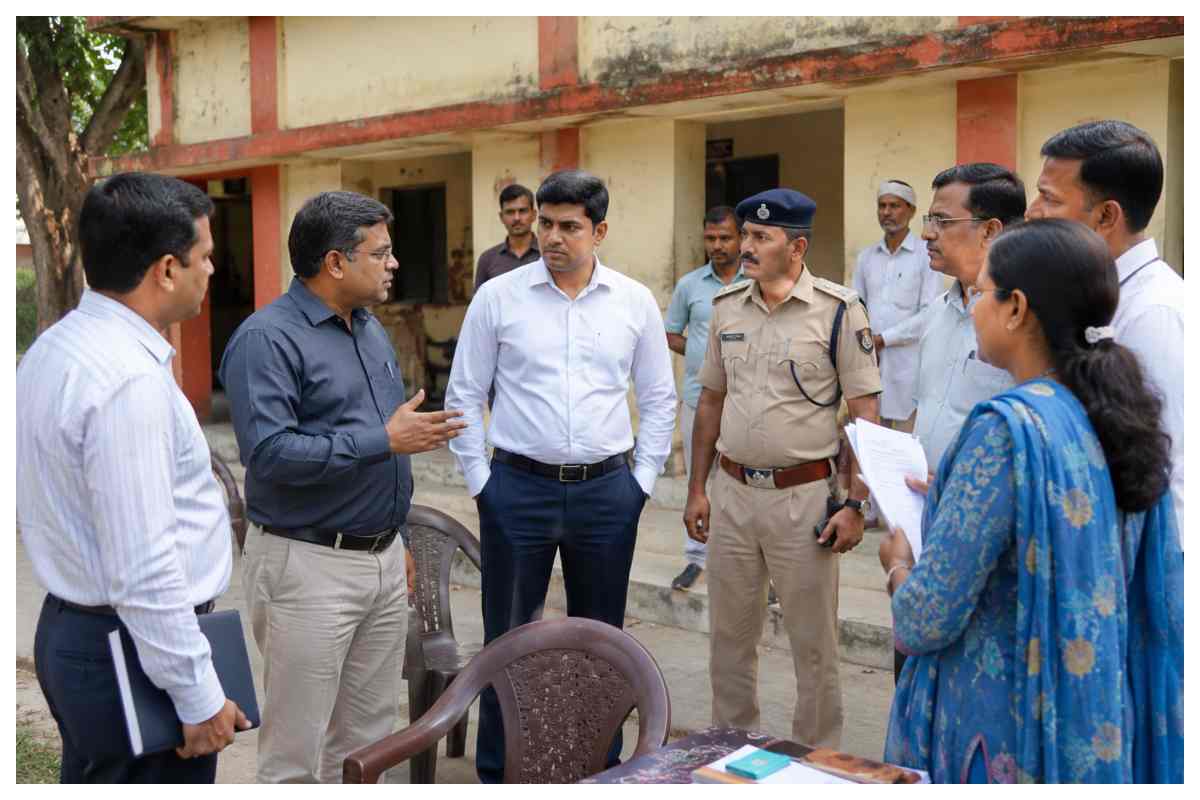 Motihari News: बंजरिया में जनसमस्या निवारण शिविर को लेकर प्रशासन तैयार, बीडीओ-सीओ ने किया निरीक्षण