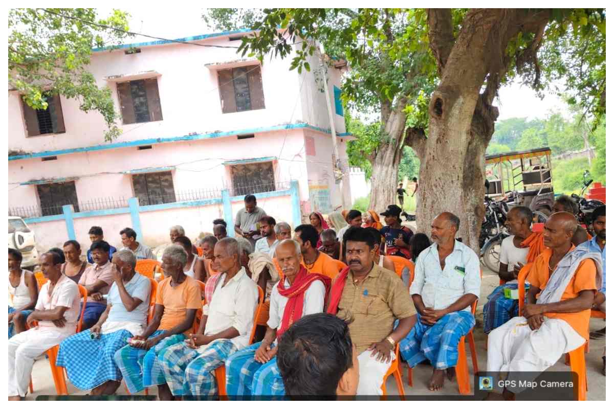 बंजरिया में किसान चौपाल का आयोजन, वैज्ञानिकों ने दी महत्वपूर्ण सलाह