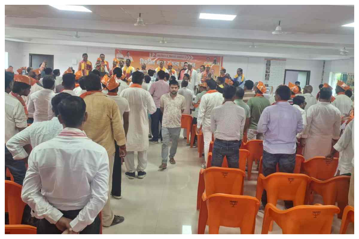 कांटी में भाजपा का विकसित भारत संकल्प सम्मेलन, पूर्व केंद्रीय मंत्री अश्विनी चौबे ने गिनाईं उपलब्धियां