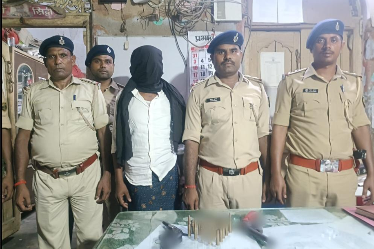 पटना: खुसरूपुर फायरिंग कांड में पुलिस को बड़ी सफलता, मुख्य अभियुक्त सूजैन गिरफ्तार, हथियार और कारतूस बरामद