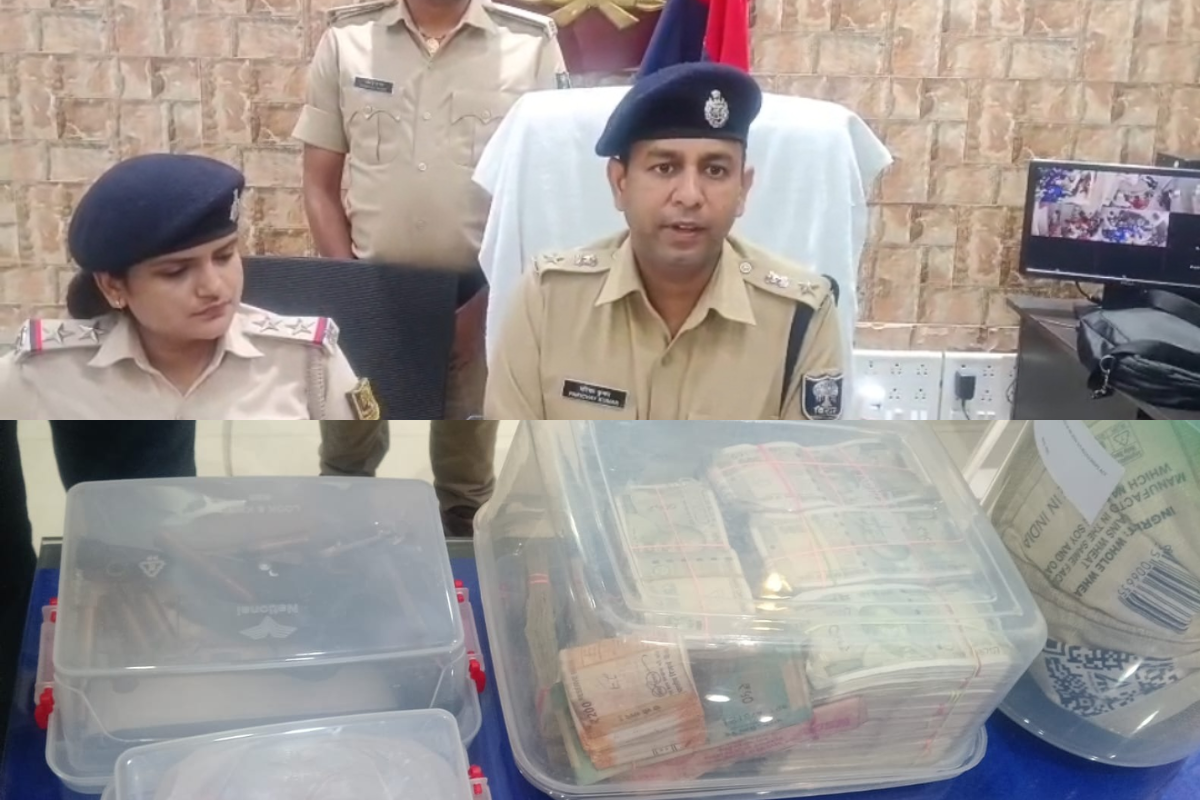 पटना में बड़ी ड्रग्स फैक्ट्री का भंडाफोड़: 6.63 किलो ब्राउन शुगर, कट्टा-कारतूस और भारी मात्रा में कैश बरामद
