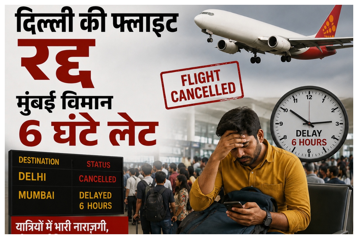 दरभंगा एयरपोर्ट: स्पाइसजेट की लचर सेवा बनी आफत, दिल्ली की फ्लाइट रद्द, मुंबई विमान 6 घंटे लेट