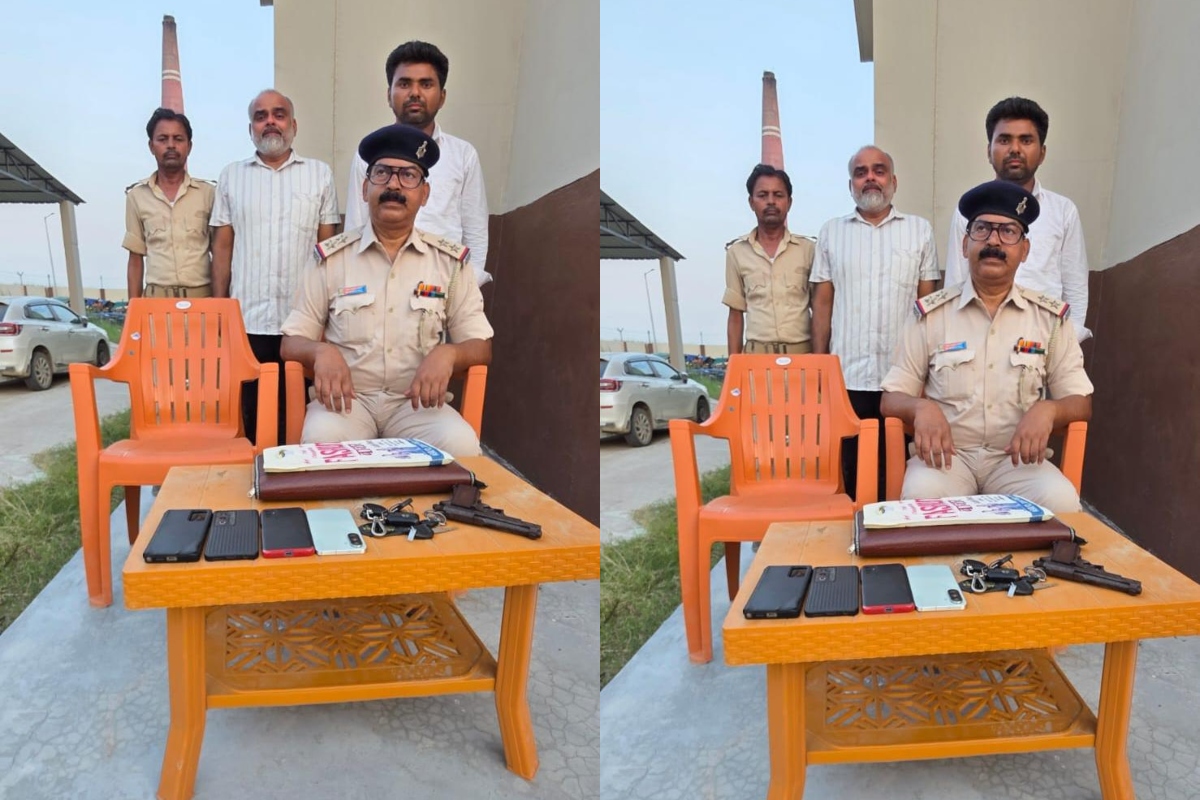 अवैध मिट्टी खनन माफिया पर पुलिस का बड़ा एक्शन, देसी पिस्टल और गाड़ियों के साथ दो गिरफ्तार