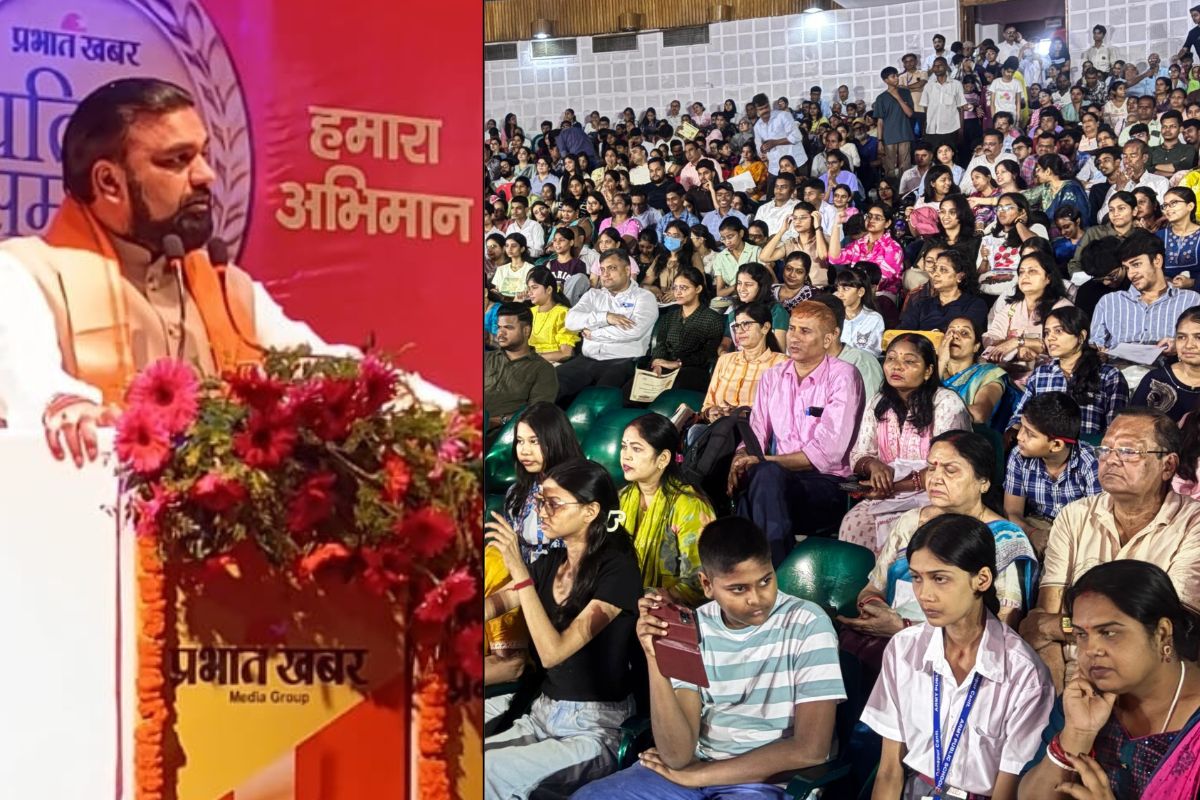 तस्वीरों में देखिए प्रभात खबर प्रतिभा सम्मान 2026, बिहार के सैकड़ों मेधावी बच्चों को मुख्यमंत्री-शिक्षा मंत्री ने किया सम्मानित