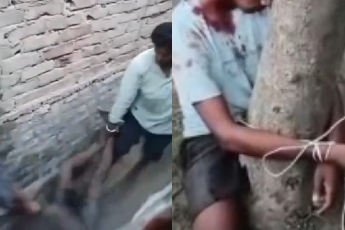Samastipur: प्रेम प्रसंग में युवक को पेड़ से बांधकर पीटा, वीडियो वायरल होने से मचा हड़कंप