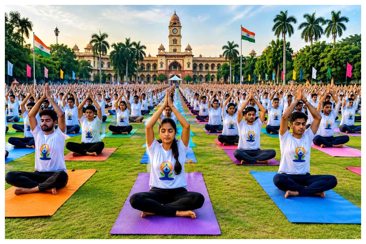 समस्तीपुर: योग दिवस से पहले एलएनएमयू का महाअभियान, गिनीज रिकॉर्ड बनाने का लक्ष्य