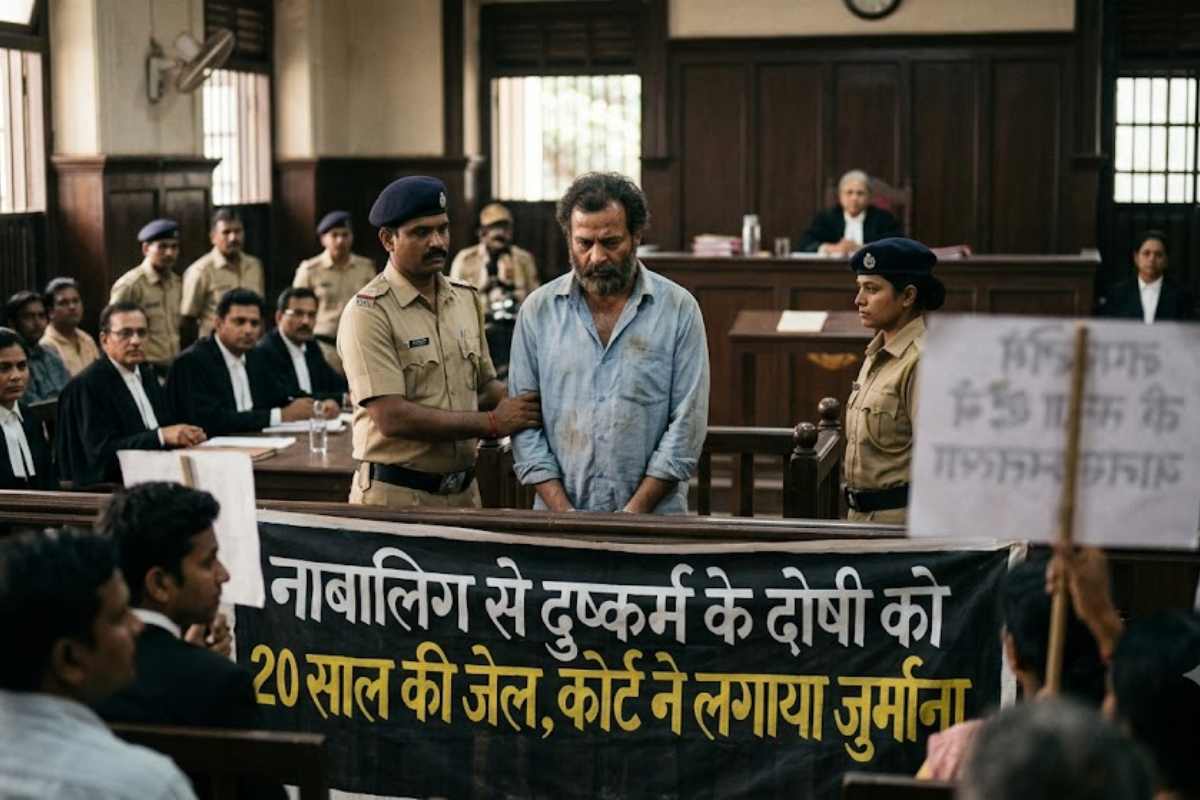 sitamarhi rape convict: नाबालिग से दुष्कर्म के दोषी को 20 साल की जेल, कोर्ट ने लगाया जुर्माना