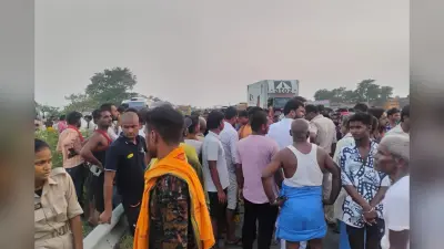बक्सर में तेज रफ्तार का कहर: अनियंत्रित वाहन की चपेट में आने से किसान की मौत, आक्रोश में सड़क पर उतरे ग्रामीण