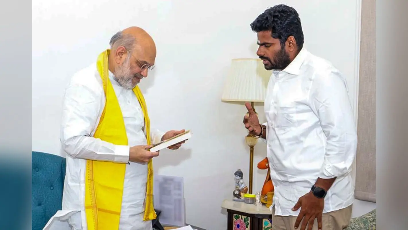 अमित शाह और नितिन नबीन से मिले अन्नामलाई, जल्द कर सकते हैं बीजेपी छोड़ने की घोषणा