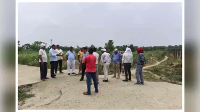 वाल्मीकिनगर एयरपोर्ट के रनवे 800 मीटर बढ़ाने की तैयारी, अथॉरिटी ने किया निरीक्षण