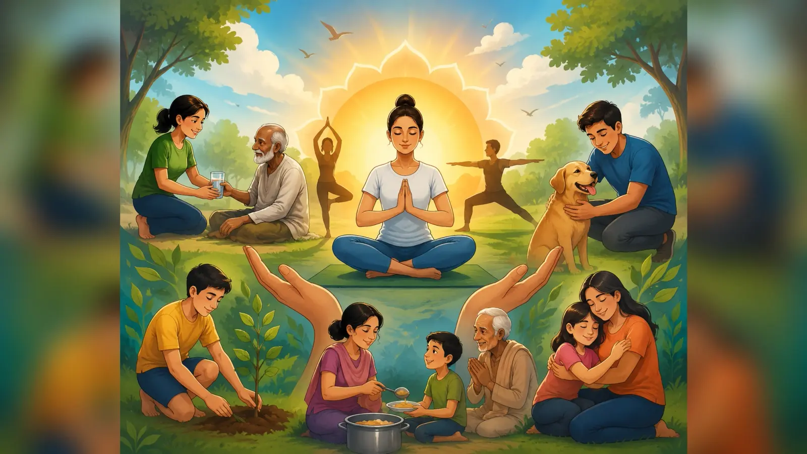 अंतरराष्ट्रीय योग दिवस पर बिहार योग विद्यालय का संदेश, दयालुता को बनाएं जीवन का आधार