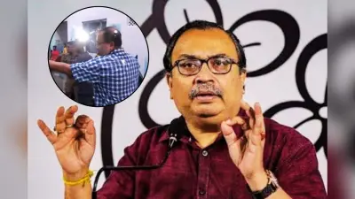 Video: ममता बनर्जी के घर से बाहर निकलते ही तृणमूल नेता कुणाल घोष पर अंडे से हमला, वीडियो वायरल