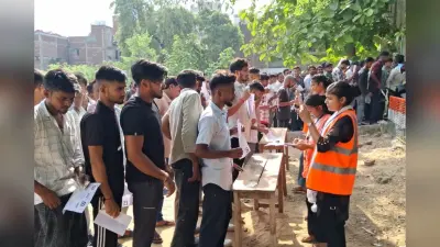 मद्य निषेध सिपाही भर्ती परीक्षा: हंगामे के बाद प्रशासन अलर्ट, रोहतास में परीक्षा केंद्रों पर दिखा पुख्ता इंतजाम