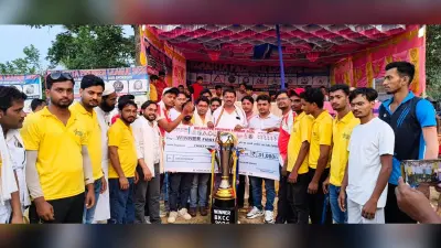 फाइनल में स्टार कंप्यूटर ने अल्फा सॉल्यूशन को हराकर जीता खिताब