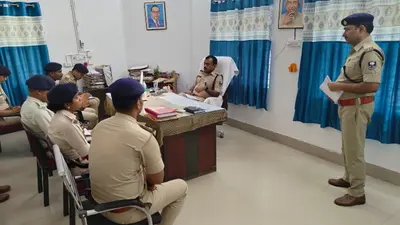 एसपी ने की लंबित कांडों की समीक्षा
