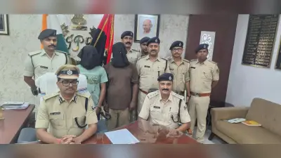 शहर के शास्त्री चौक स्थित मकान से में 31.2 किलो गांजा बरामद, दो तस्कर गिरफ्तार
