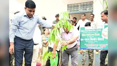 विश्व पर्यावरण दिवस : डीएम-एसएसपी ने पौधे लगाकर भागलपुर से दिया हरित भविष्य का संदेश