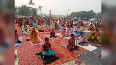 सात दिवसीय योग सह स्वास्थ्य चिकित्सा शिविर का आयोजन