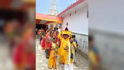 कलश यात्रा के साथ भागवत कथा ज्ञान यज्ञ का शुभारंभ