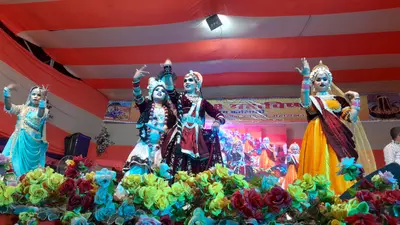 सुदामा-कृष्ण मित्रता की लीला से भावुक हुए श्रद्धालु