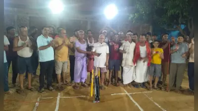 नाइट क्रिकेट टूर्नामेंट में रॉयल टीम बनी चैंपियन