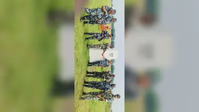 भारत-नेपाल सीमा पर एसएसबी-एपीएफ ने की गश्ती