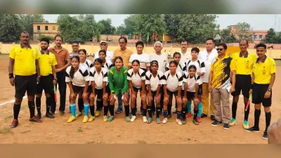 पेनाल्टी शूटआउट में यूपी के बलिया ने मुजफ्फरपुर को हराया