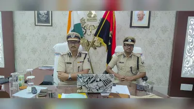 डीआइजी ने किया बांका पुलिस कार्यालय का निरीक्षण, अपराध नियंत्रण पर दिया बल