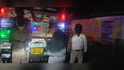 Giridih News :घोड़थंभा में चला विशेष वाहन जांच अभियान