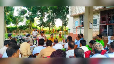 मुहर्रम को लेकर फलका थाना में शांति समिति की बैठक आयोजित