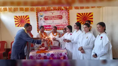 शिव झंडोत्तोलन व भव्य स्नेह मिलन कार्यक्रम श्रद्धा व उत्साह के साथ संपन्न