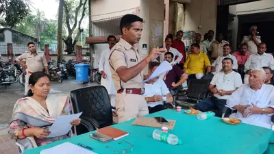 नव पदस्थापित थानाध्यक्ष ने गणमान्य नागरिकों के साथ की बैठक, कई मुद्दों पर हुई चर्चा