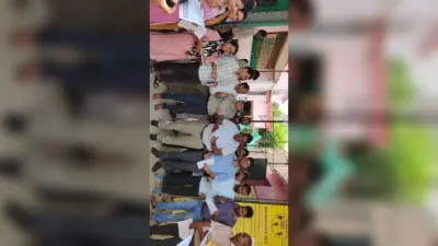 बाल श्रम उन्मूलन दिवस पर पदाधिकारी व कर्मियों को बच्चों की शिक्षा व संरक्षण की दिलायी गयी शपथ