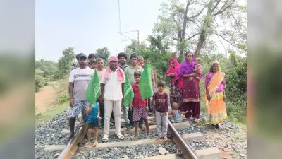 10 दिनों में पहल नहीं तो, 22 से रेल लाइन बाधित करने का निर्णय