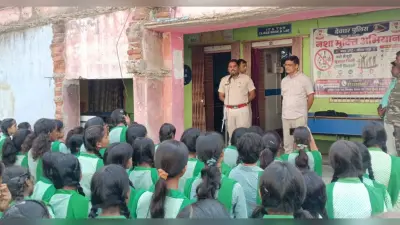 नशे के दुष्प्रभावों से स्कूली बच्चों को कराया अवगत