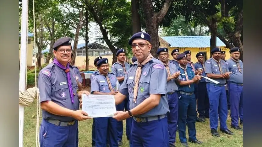 स्काउट मास्टर और रोवर लीडर्स का मिला प्रशिक्षण