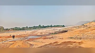 Rourkela News: अवैध बालू खनन से कोयल नदी पर मंडरा रहा अस्तित्व का संकट